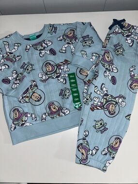 Disney Baby Boy’s Blue Toy Story Buzz Lightyear Outfit Size 18 Months NWOT